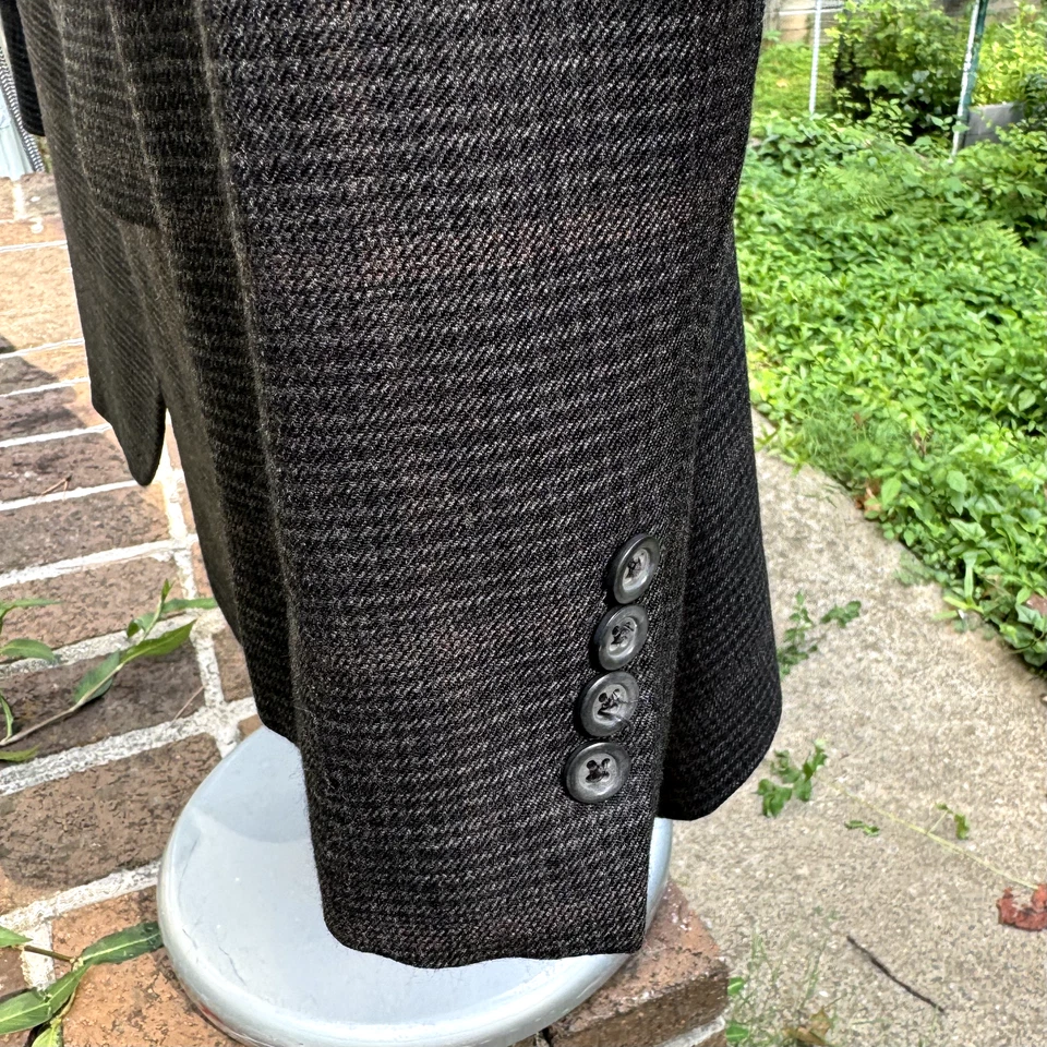 H Stockton Sport Coat Mens 46 Loro Piana Italian Cashmere Atlanta Blazer Jacket - Image 3 of 4