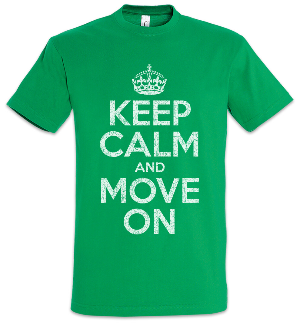 ALTRA Keep Calm And Move On T Shirt Fun