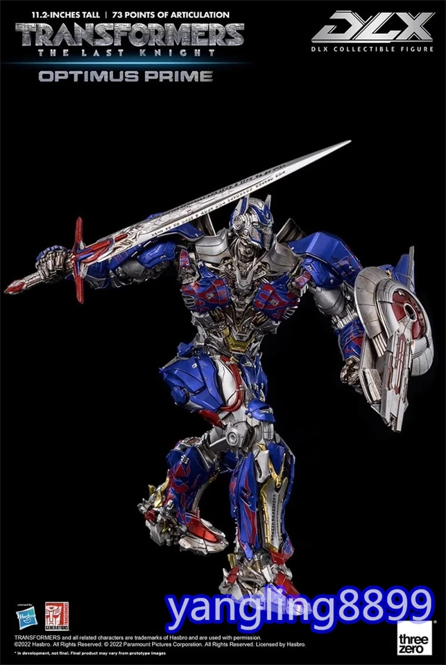 DLX Transformers The Last Knight Optimus Prime Action Figure Model Collect BOXED - Image 4 of 4