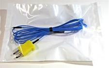K-Type Thermocouple w/ 78"L Lead & Std. Blade Fluke 50 51 52 53 54 Series 1 & 2