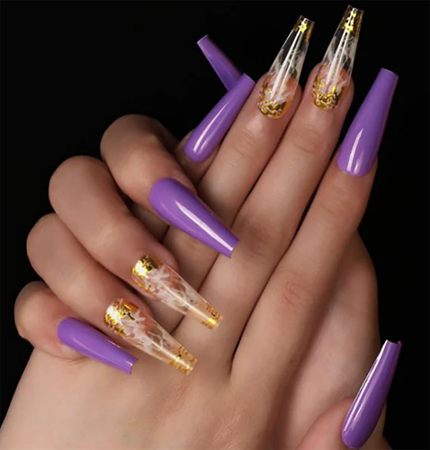 24 Piece Nail Art Press On Tips Fake Nail Tips False Nails Pick Your Style! - 第 10/56 張圖片