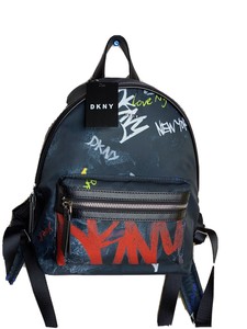 dkny backpack leather