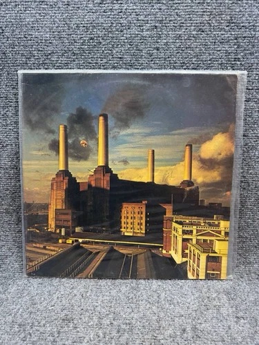 Vintage Pink Floyd Animals LP Signed Cover Vinyl Record Harvest