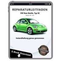 VW New Beetle 9C (97-10) Instandhaltung Inspektion Wartung Wartungsanleitung PDF