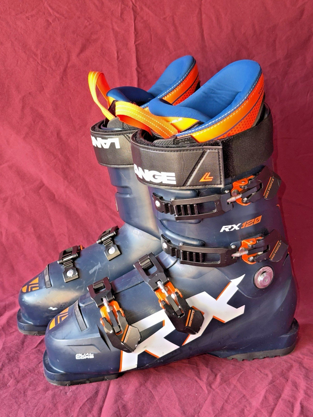 🔥 LANGE RX120 Ski BOOTS 28.5 Alpine All-Mtn Race RX 120 326mm ⛷️