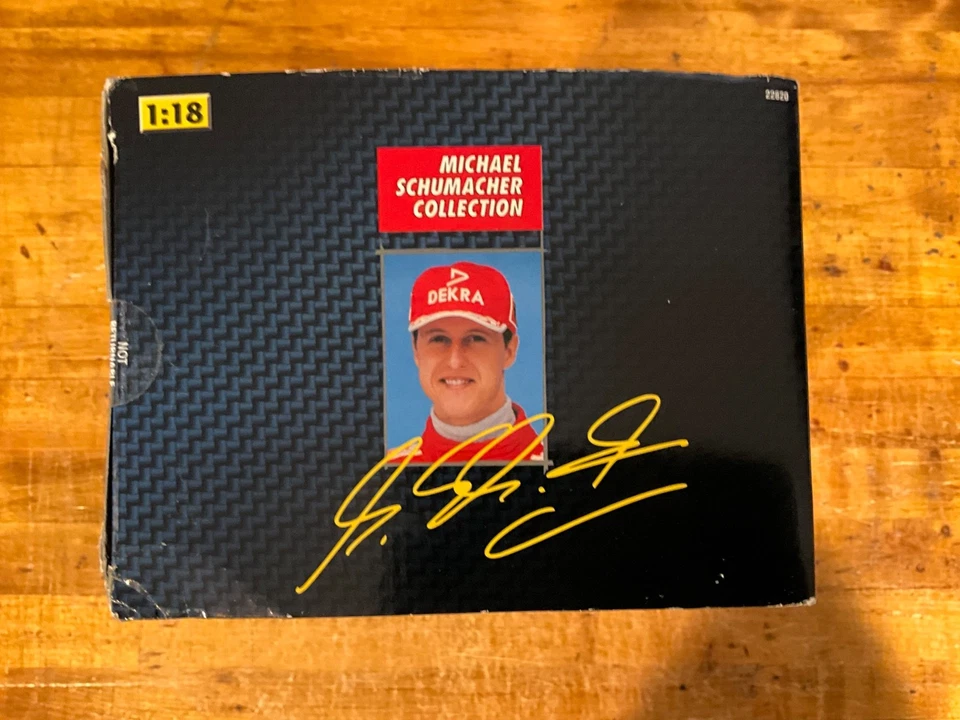 Hot Wheels F1 Ferrari F300 1998 1:18 Michael Schumacher Collection Ltd Edition - Image 3 of 4