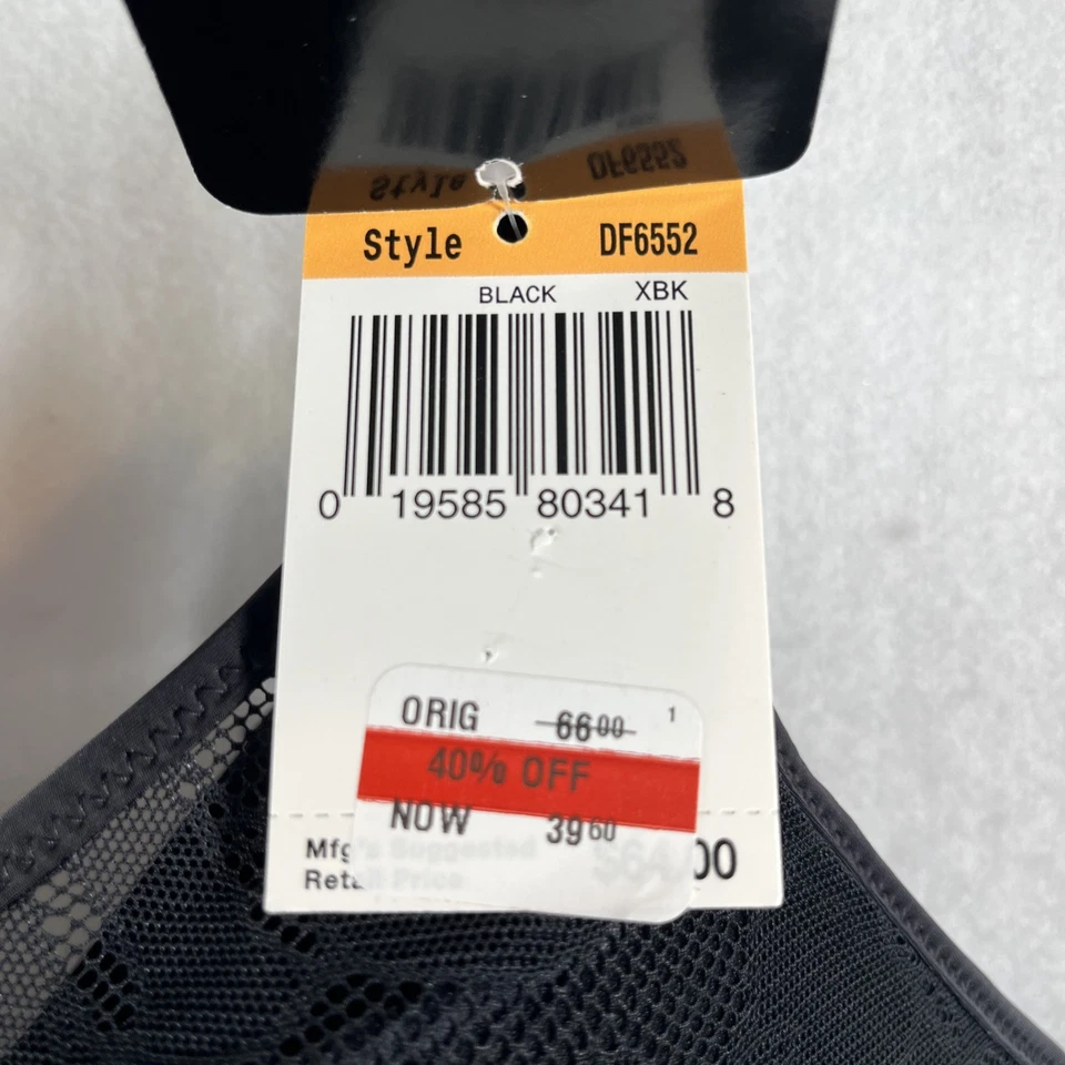 Modelador corporal ultra ligero Bali 40DD para mujer encaje más breve firme 6552 negro precio de venta sugerido por el fabricante 66 USD Foto 3 de 4