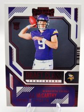 2024 Contenders Football #8 JJ McCarthy Draft Class Contenders Red Rookie RC