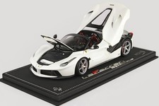 BBR BBR182233DIE 1/18 Ferrari LaFerrari APERTA metallic Italian white Limited 48