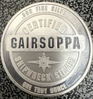 SS GAIRSOPPA WWII Shipwreck 1941 World War II 1oz 999 FINE Silver round