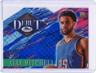 2024 Topps Finest Basketball Blue X-Fractor Ajay Mitchell #D-29