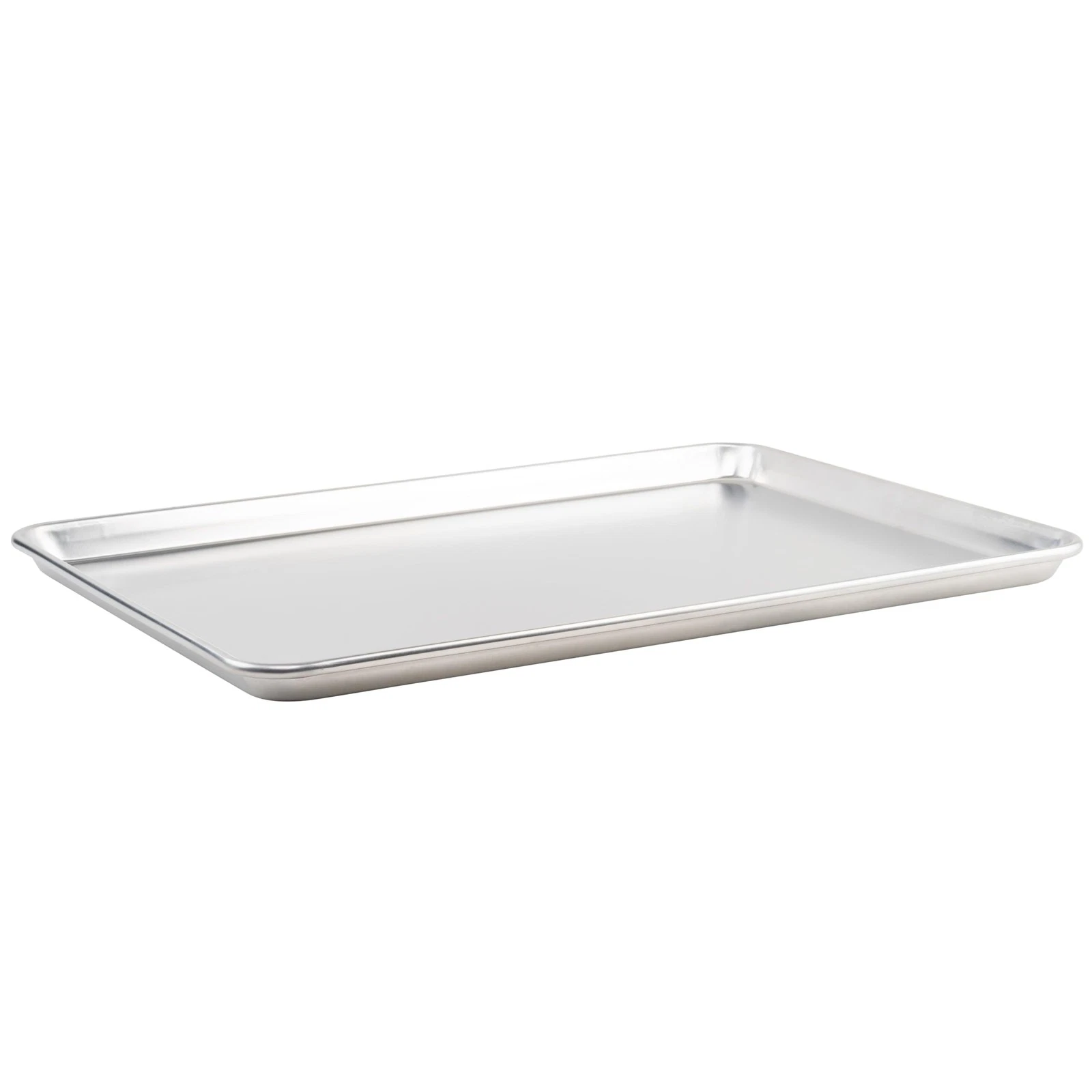 Winco Commercial-Grade Aluminum Sheet Pan, 18 2/3 Size / 16" x 22", Silver