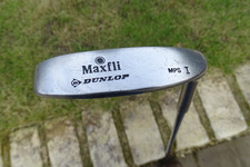 DUNLOP MAXFLI MPS1 FLANGED BLADE MILD STEEL  PUTTER   35"