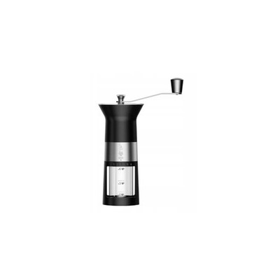 Bialetti Manuelle kaffeemühle, schwarz/edelstahl