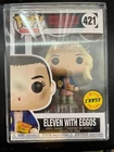 Funko Pop! Vinyl: Stranger Things - Eleven with Eggos (Chase) #421 Never Opened