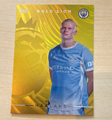 Topps Premier League Gold Lion Insert GL14 Erling Haaland Man City 2026/27