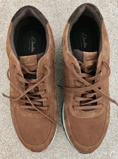 Clarks Mens Radwell Lace Cola Combination Lace size 9