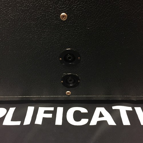 Marshall 1973 JMP 2x12 Speaker Cabinet Model #2045 w/ original cover - Picture 7 of 14