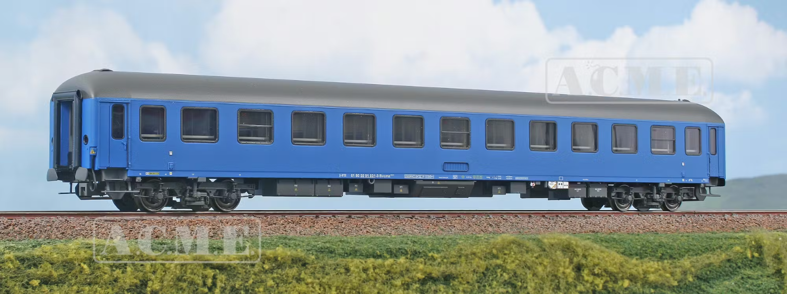 Acme 52786 Railway Carriage Cucc. 248-5 Free P&p ) Rdc Livery Blue, Number 031