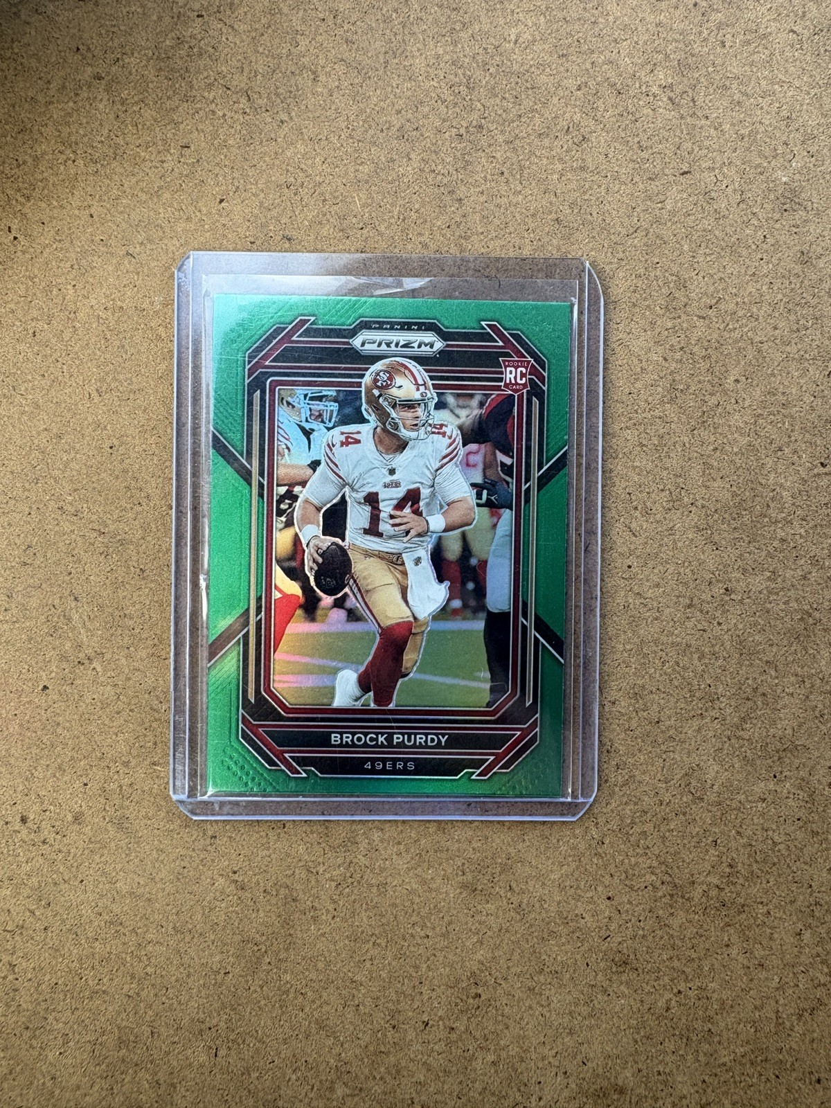 2022 Panini Prizm Brock Purdy Green RC #353 49ers