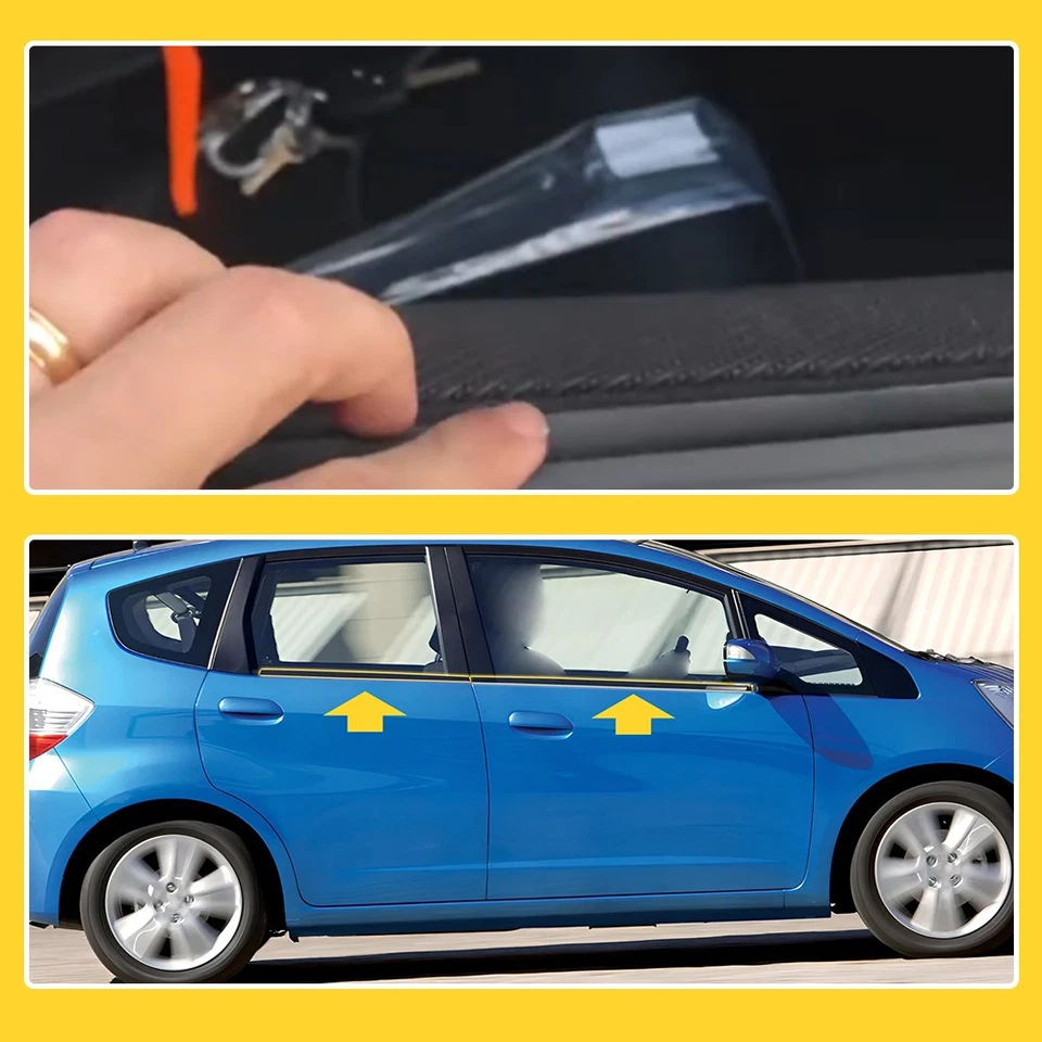 Vedação de moldura de faixa meteorológica para Honda Fit Jazz 2009-20134-20X - Imagem 4 de 4