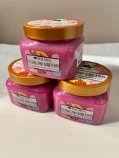 3 PACK Tree Hut Cotton Candy Shea Sugar Exfoliating & Hydrating Body Scrub 18oz