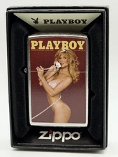 Vintage July 1982 Playboy Magazine Cover Zippo Lighter NEW In Box Rare