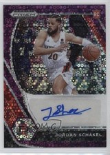 2021-22 Panini Prizm Draft Picks Purple Circles 12/30 Jordan Schakel Auto 0c2