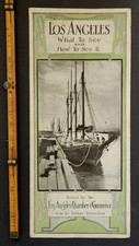 LOS ANGELES - What To See & How To See It - 1920s brochure