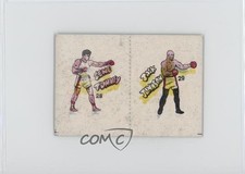 1985 Fight of the Century Stickers Pairs Gene Tunney Jack Johnson #28/29 0a4f