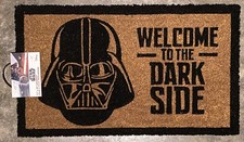 Star Wars Darth Vader Welcome Outdoor Coir Door Mat, 17  x 29  