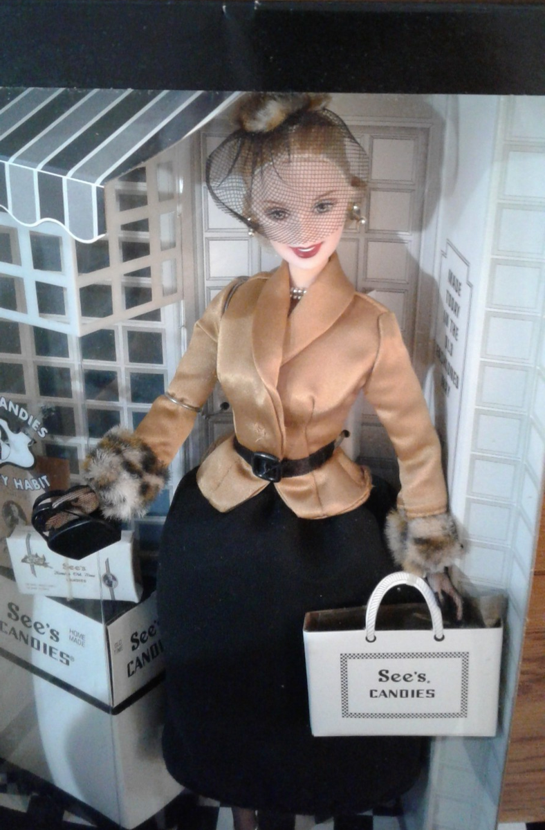 I Left My Heart in San Francisco See's Candies Barbie Doll 2001 Mattel 53487 - We-R-Toys