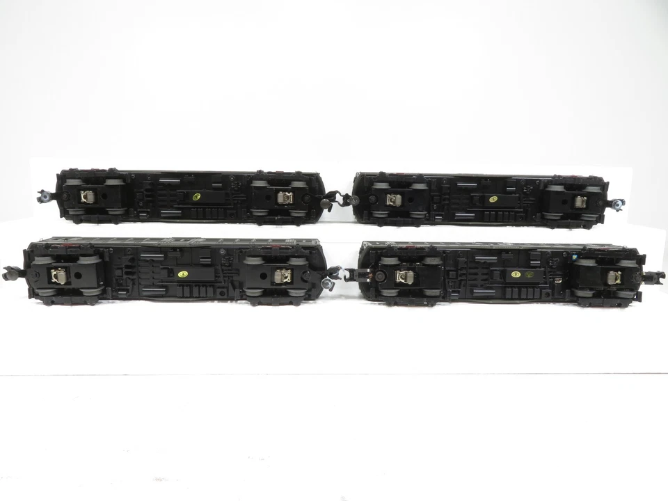 MTH 30-2447-1 Lo-V 4-Car Green Subway Set w/Proto 2 LN No Box 10185  - Image 4 of 4