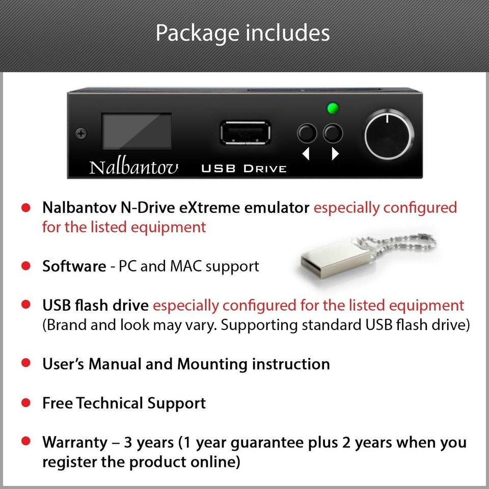 What Os A Loading Rack USB Emulator Nalbantov N-Drive eXtreme for Emu Emax I or rack + OS (E ...
