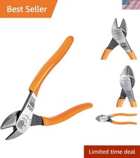 Klein D228-7 High-Leverage 7-Inch Diagonal Cutting Pliers - USA Made Excellence