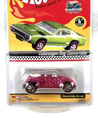 Hot Wheels Volkswagen Bug Convertible - 20th Annual Collectors