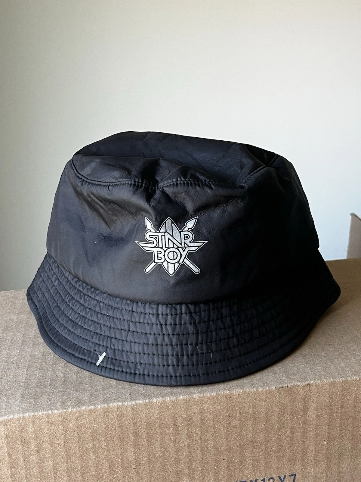Daily Paper Star Boy Black Bucket Hat OSFA (New)