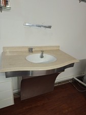 Dior / Barber Marbel Worktop Wash Sink