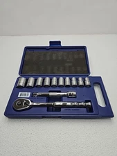 12-Piece, 1/2" Drive, Socket and Drive Set, Metric, 12mm-24mm, Williams 50669