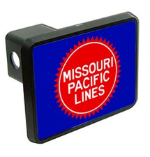 Missouri Pacific Logo Train Trailer Hitch Cover