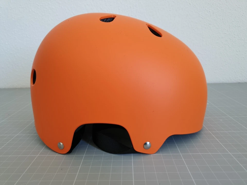 Skate Helmet Essentials-Mat Orange Größe XXS/XS 49- 52cm - Bild 3 von 4