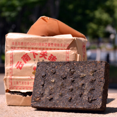 2007 Xia Guan Baoyan Pu-Erh XiaGuan Flame Tibetan Pu Er Tea Brick Puer Raw 250g