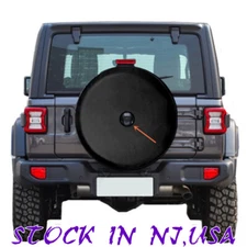 XL Spare Tire Wheel Cover 17", Waterproof For Jeep Wrangler 265/70R17 285/65R17