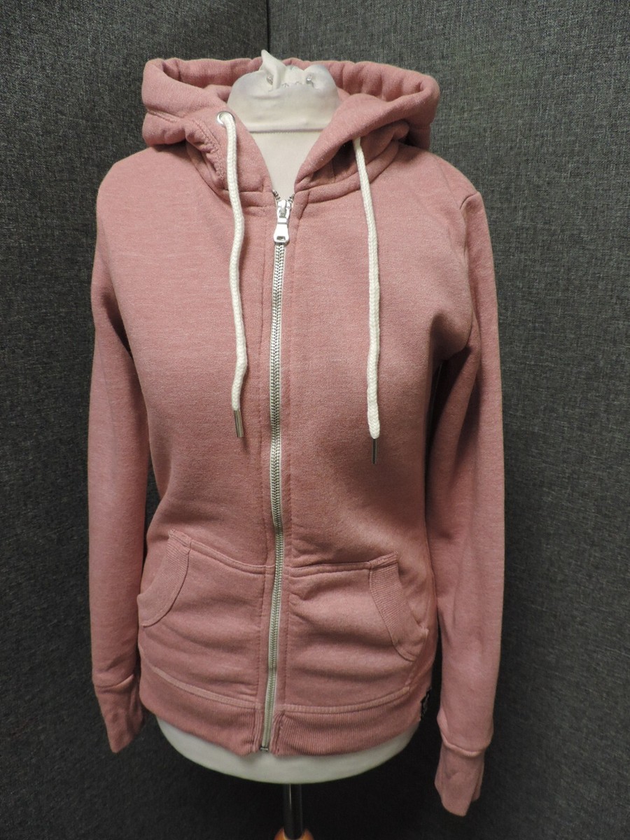 Superdry Orange Label Edition Zip Hoodie Rose UK XXS RRP