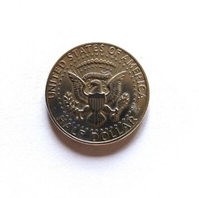 MONETA MEZZO DOLLARO ARGENTO KENNEDY STATI UNITI D'AMERICA 1964 @ AG 64 @