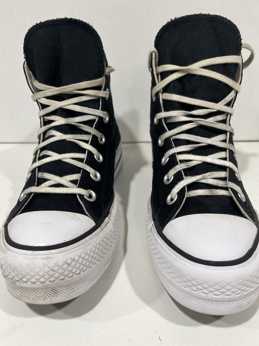 Converse Chuck Taylor All Star Platform Black Canvas 560845F