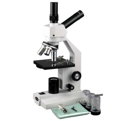 AmScope D120B 40x-2000x Dual-View Compound Microscope