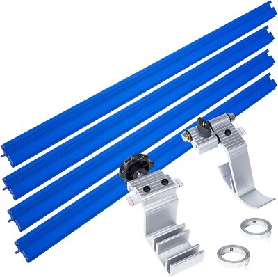 #ad #ad KMS8000 Precision Trak and Stops Kit Track Guide Woodworking Tool for Saw Fence $145.99