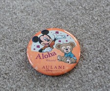 Disney Button Aulani Resort Spa Hawaii Button Mickey Aloha Duffy