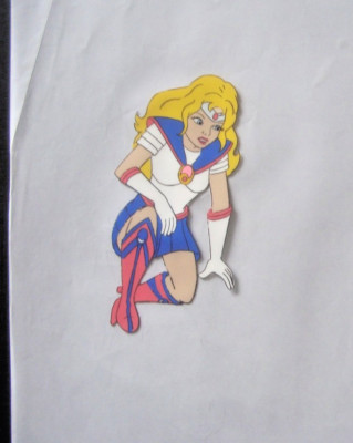 1993 Sailor Moon Original Production Cel Toon Makers FOX Saban Crouching 1D